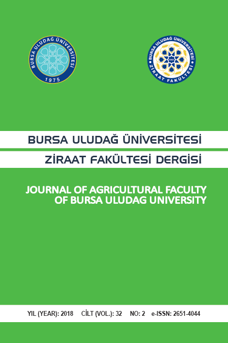 Bursa Uludağ Üniversitesi Ziraat Fakültesi Dergisi