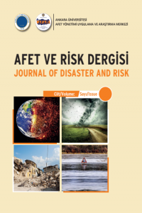 Afet ve Risk Dergisi Cover image