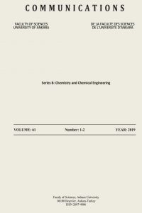 Communications Faculty of Sciences University of Ankara Series B Chemistry and Chemical Engineering Cover image